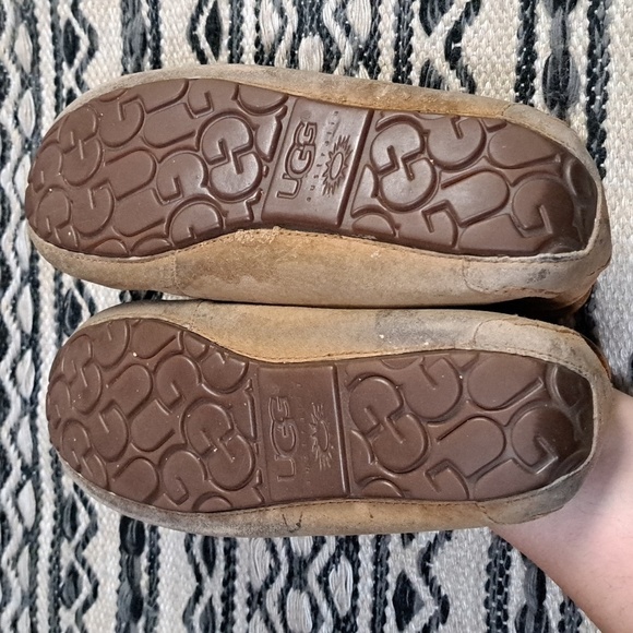 UGG LEATHER LOAFER IN TAN - Picture 6 of 11